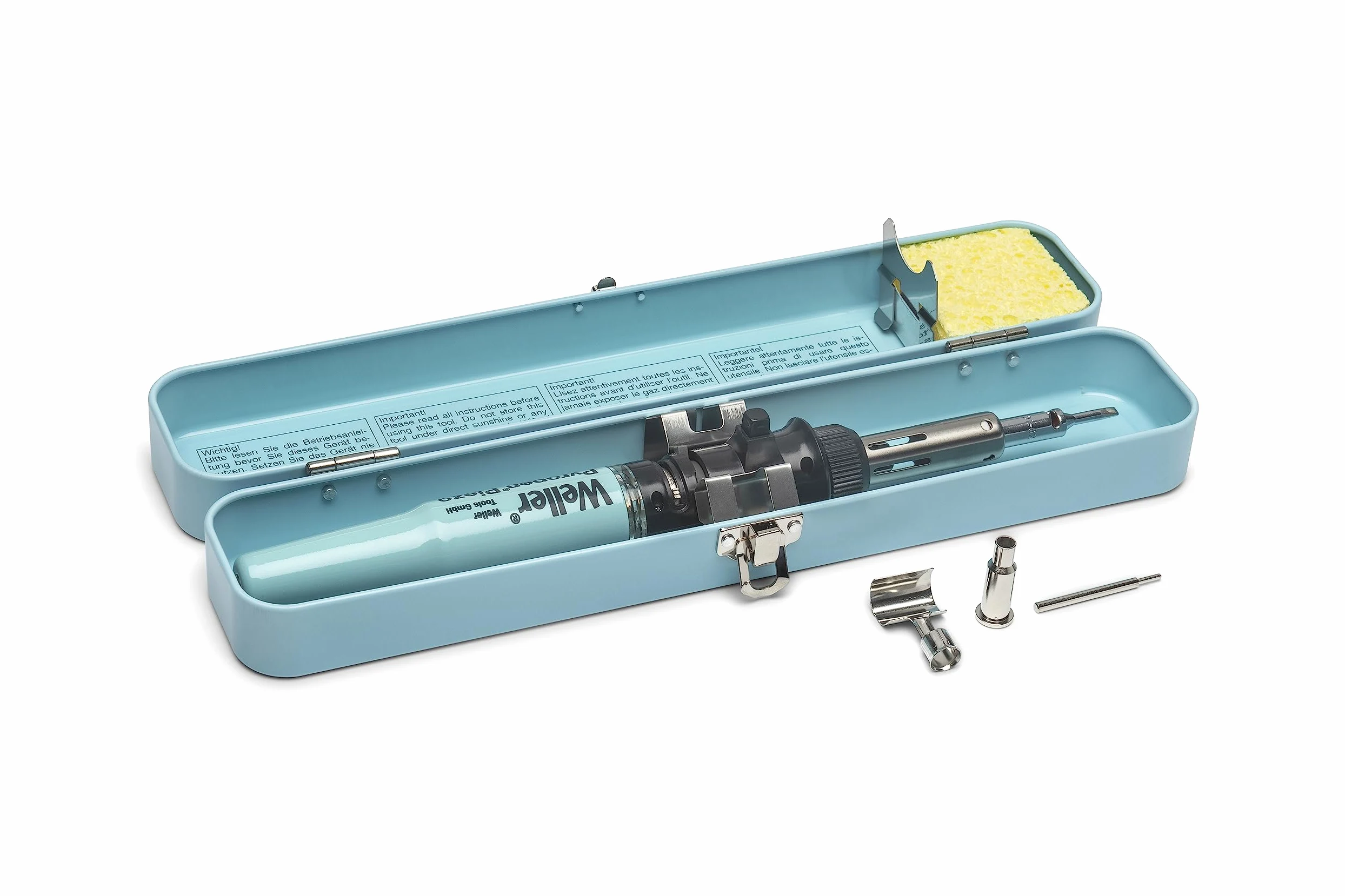 Saldatore a gas Weller Pyropen Piezo 650 °C 180 min + accenditore piezo T0051605899