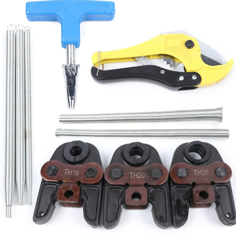 Ganasce a pressa, pinza con profilo TH 16 20 26, tubo composito, per tubi compositi in alluminio e plastica