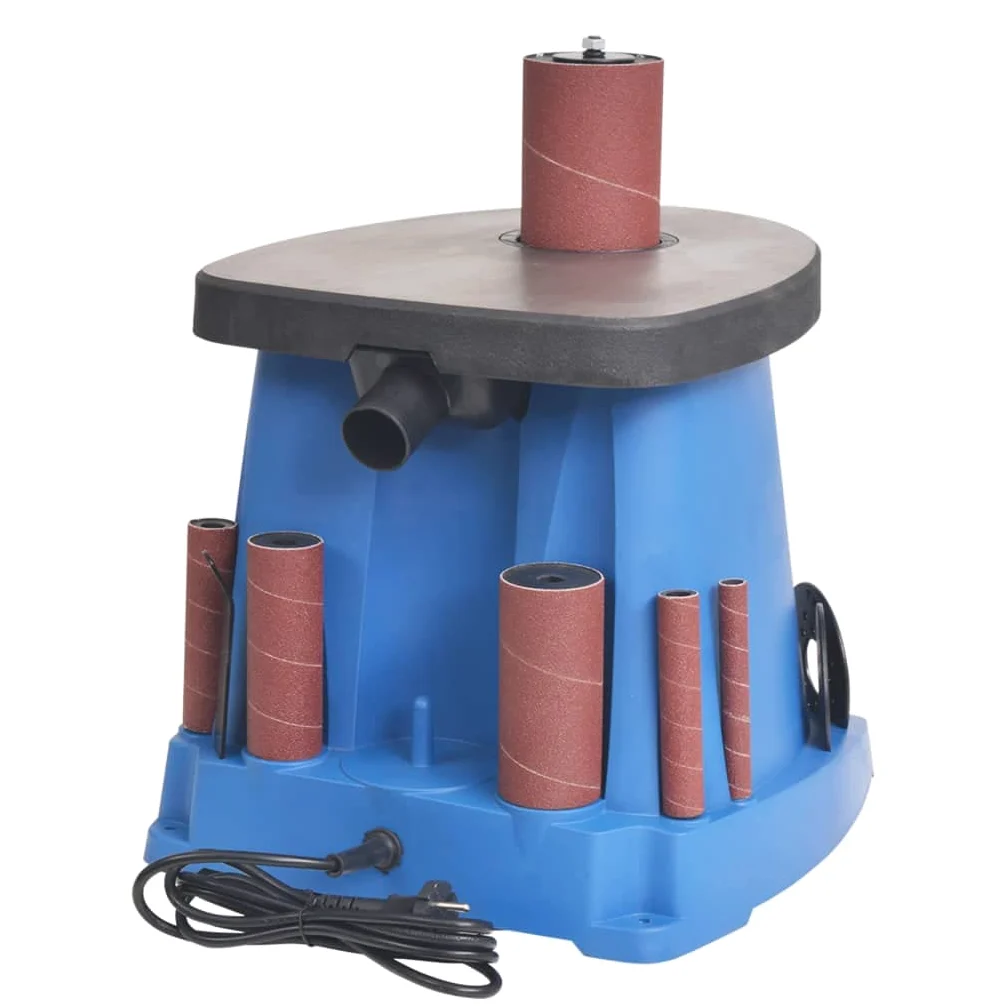 vidaXL Levigatrice a Mandrino Oscillante 450 W Blu Lucidatrice Sabbiatrice