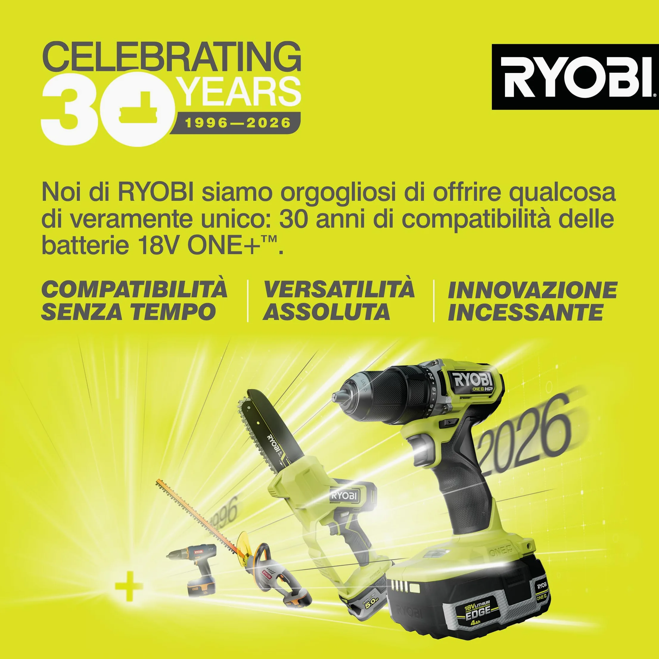 Ryobi R18CSP-0 Sega Circolare a Batteria 18V ONE+, Batteria Non Inclusa, Diametro Lama 150mm