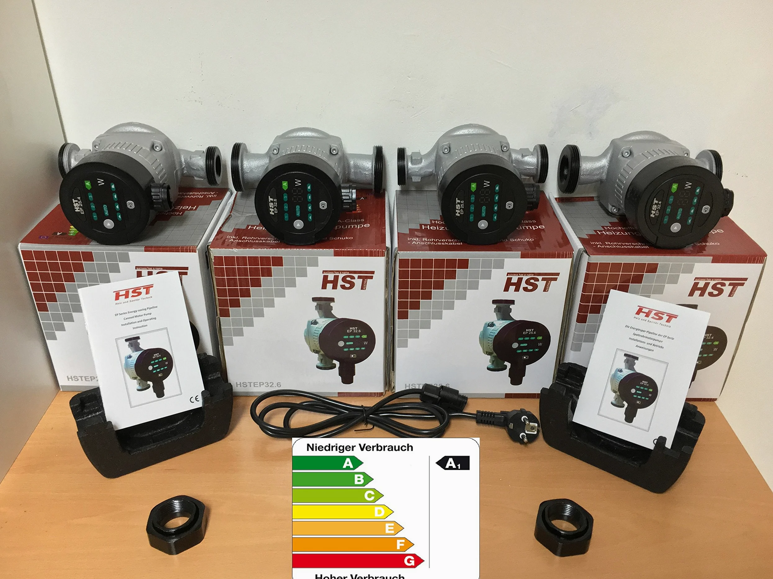 HST | Pompa di riscaldamento ad alta efficienza | Pompa di circolazione | HST EP 32-60/180 mm | Altezza di mandata 6 metri