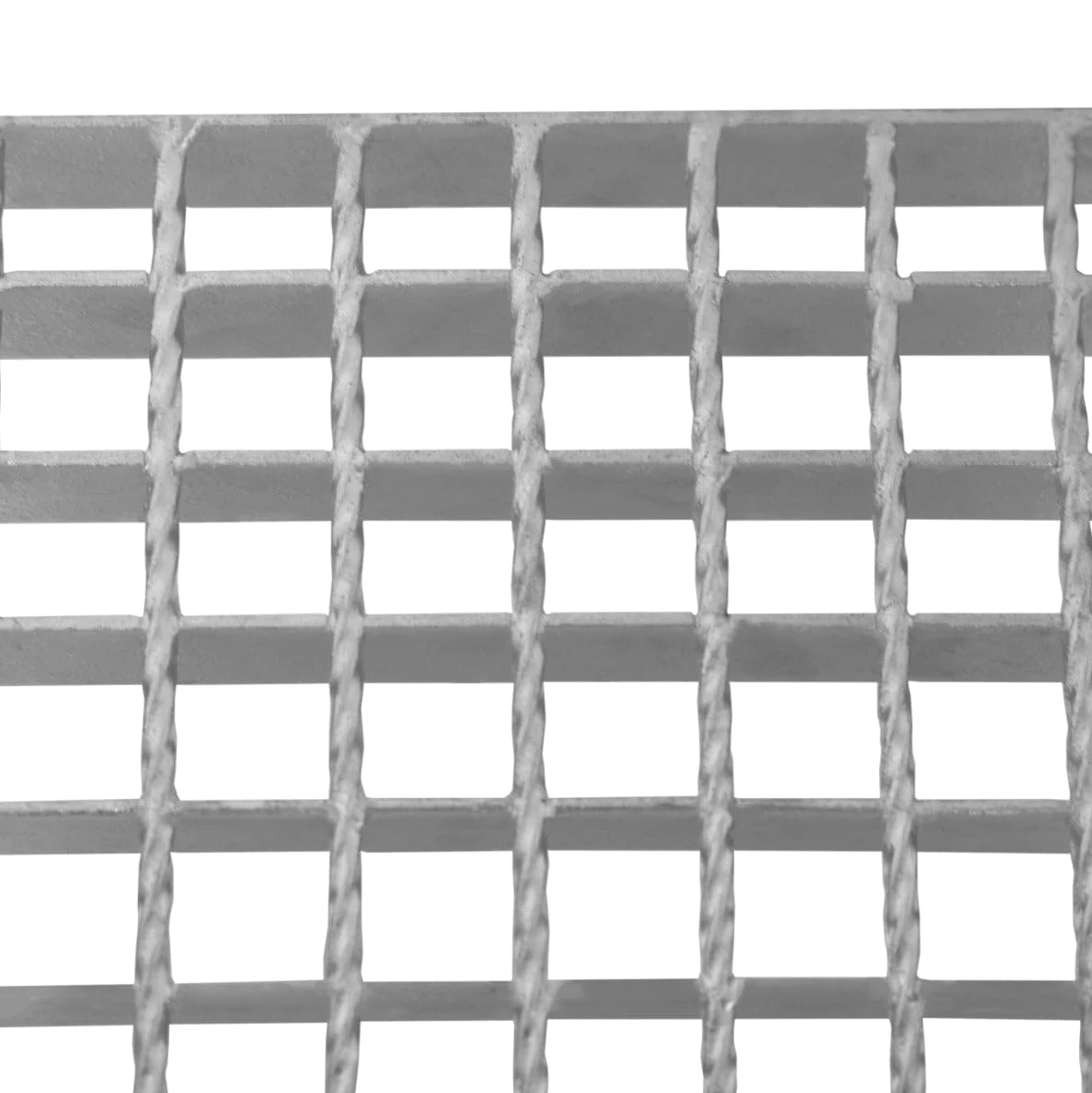 Scale in metallo aggiuntivo regolabile in altezza 90 cm Argento Acciaio zincato 2 gradini componibili Griglia resistente alle intemperie Spessore asta 5 mm Kit di fissaggio GRATUITO