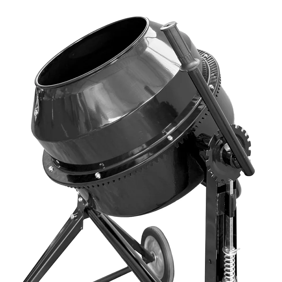 SOGI BEM-120 Betoniera elettrica a bicchiere - capacità 120 L - motore 550 W - per calcestruzzo, malta e intonaco - nera