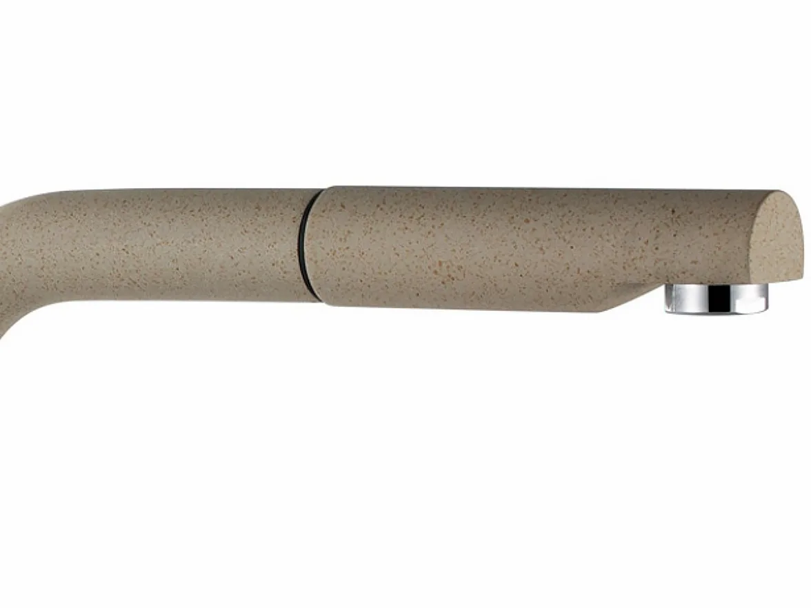 Rubinetto Miscelatore Ellci Ebro MGKC0251 con Doccetta Estraibile G51 Avena Granitek