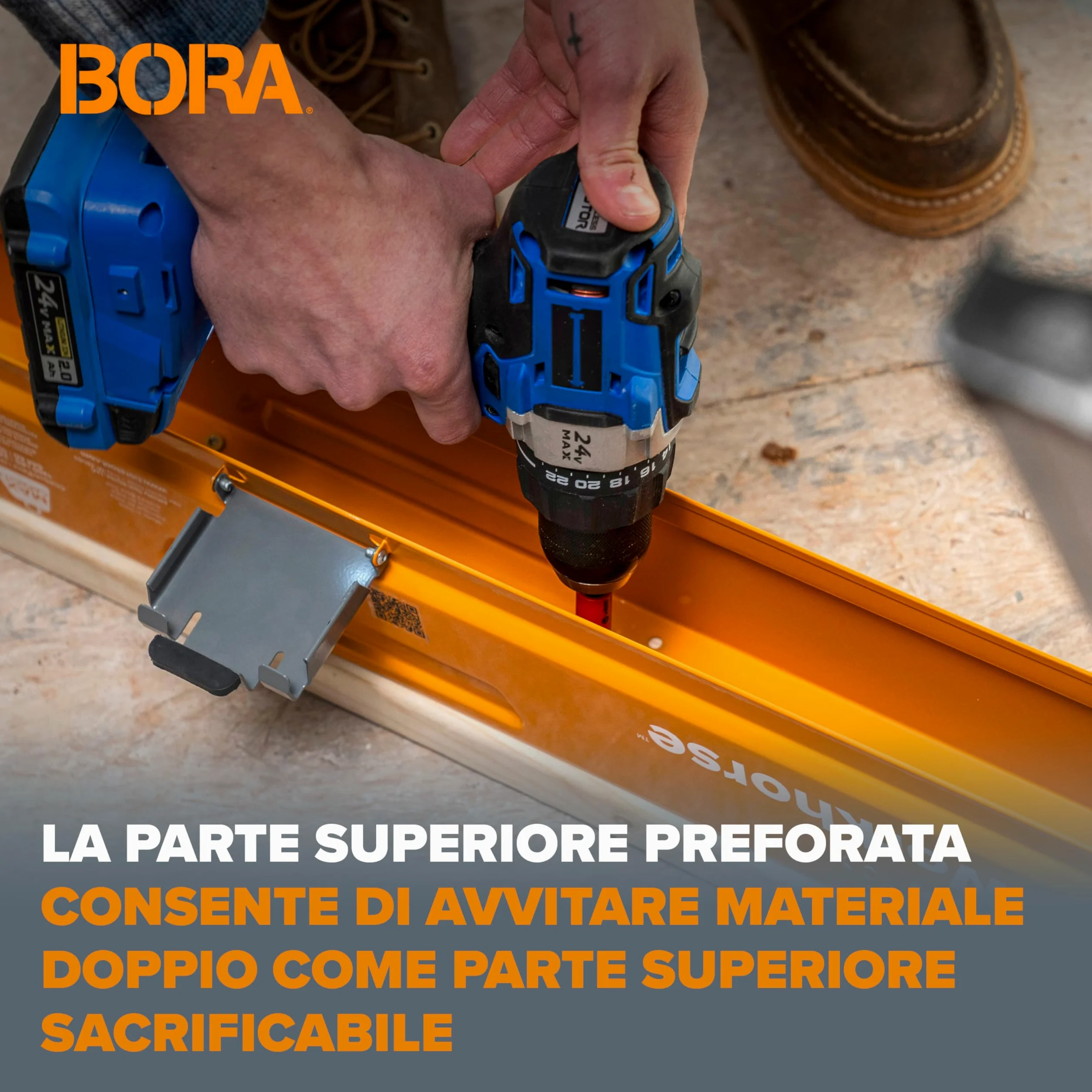 BORA Workhorse PM-3350T – Coppia Cavalletti da Lavoro Pieghevoli in Acciaio, 612 kg per Cavalletto, Uso Professionale