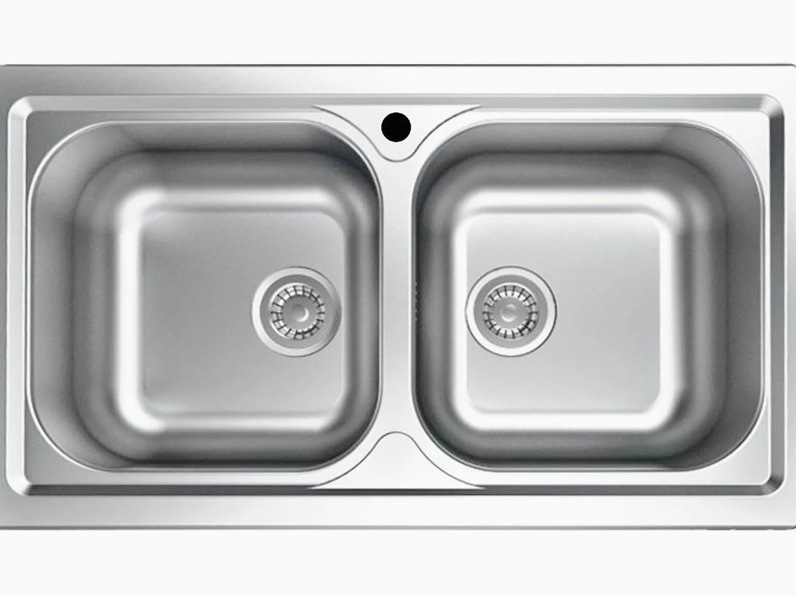 Apell TM862IPC ATMOSFERA 2 Vasche 86x50 Lavello Inox