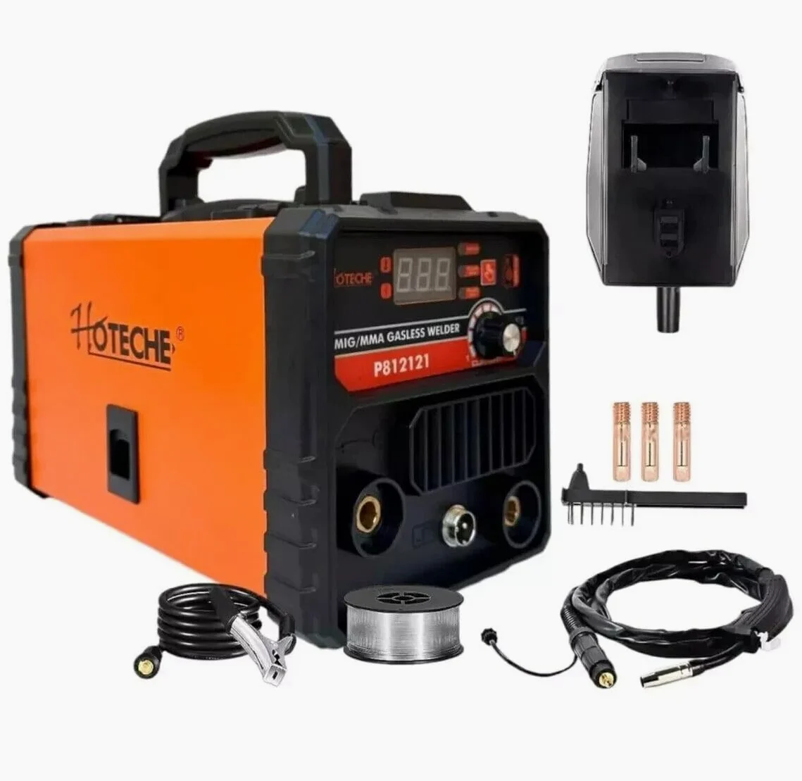 SALDATRICE INVERTERE 500A 2 FUNZIONI MIG-MMA FILO CONTINUO NO GAS + ELETTRODO