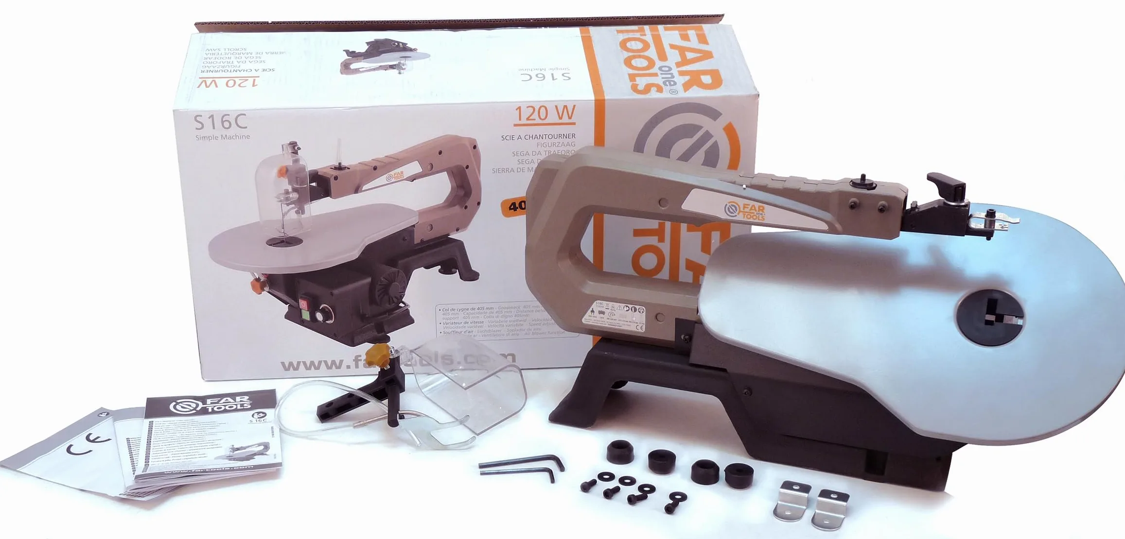 Fartools One S 16 - Sega per intaglio, potenza 120 W