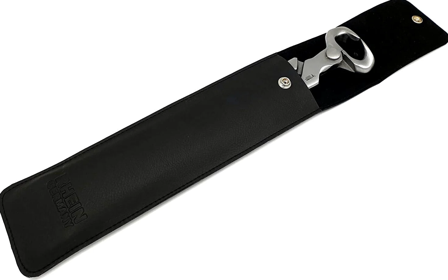 Pinza per zoccoli per cavalli, 35,5 cm, in acciaio al carbonio, speciale coltello per garantire il miglior taglio possibile, con custodia