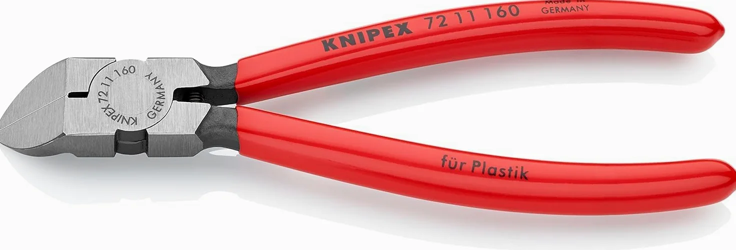 KNIPEX Tronchesi per resina sintetica rivestiti in resina sintetica 160 mm, 72 11 160