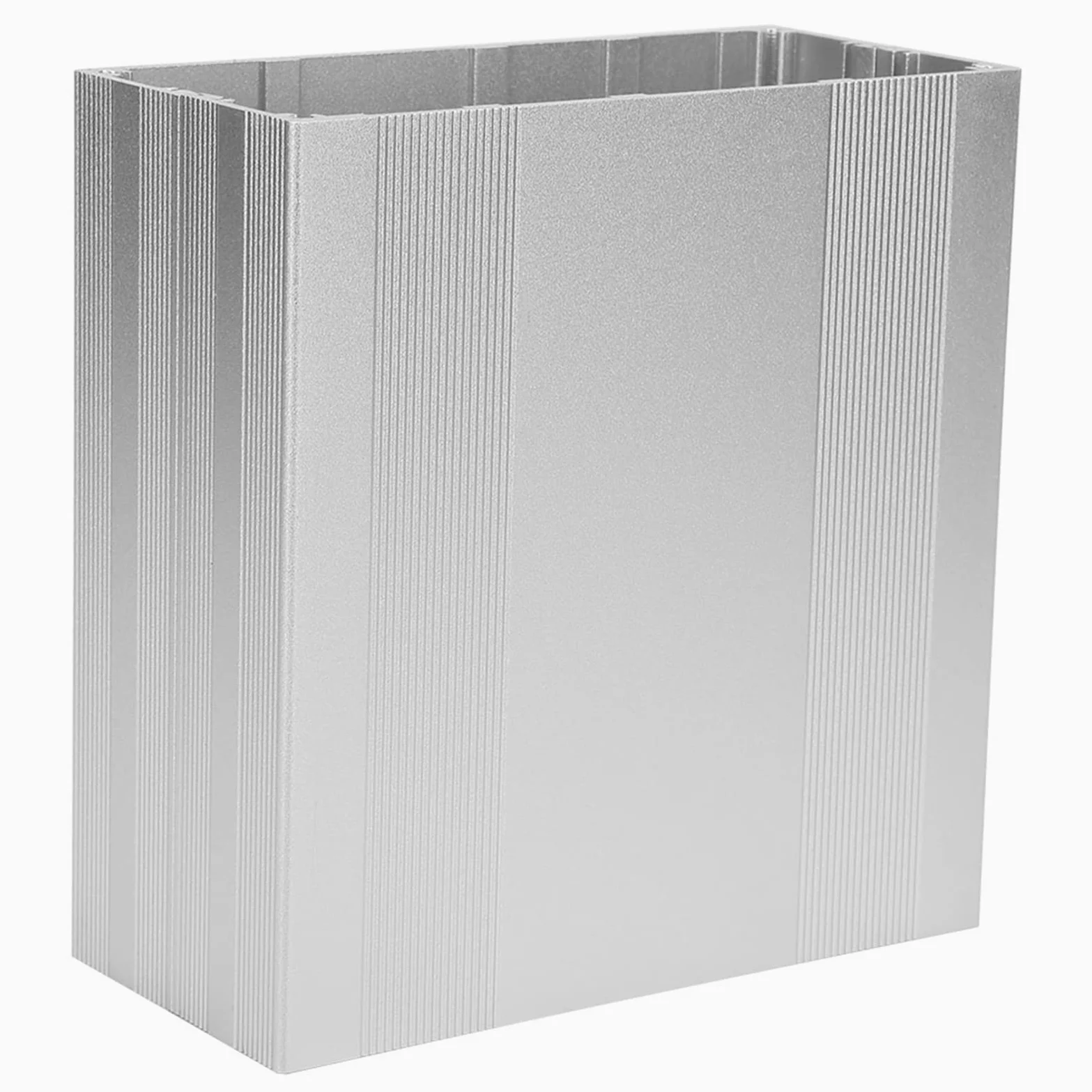 Custodia in Alluminio, 68 X 145 X 150 Mm, Custodia Amplificatore HIFI, Prestazioni del Segnale di Schermatura, Stampaggio Integrato Pressofuso con Superficie Ossidata, Utilizzo