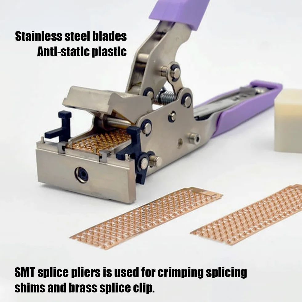 Pinza per Giunzione SMT Strumento di Giunzione per Giunzione TL20 per Nastro in Bobina SMT Pinza taglierina per Giunzione SMD Strumento di Giunzione Manuale Utensili per Forbici SMT antistatici