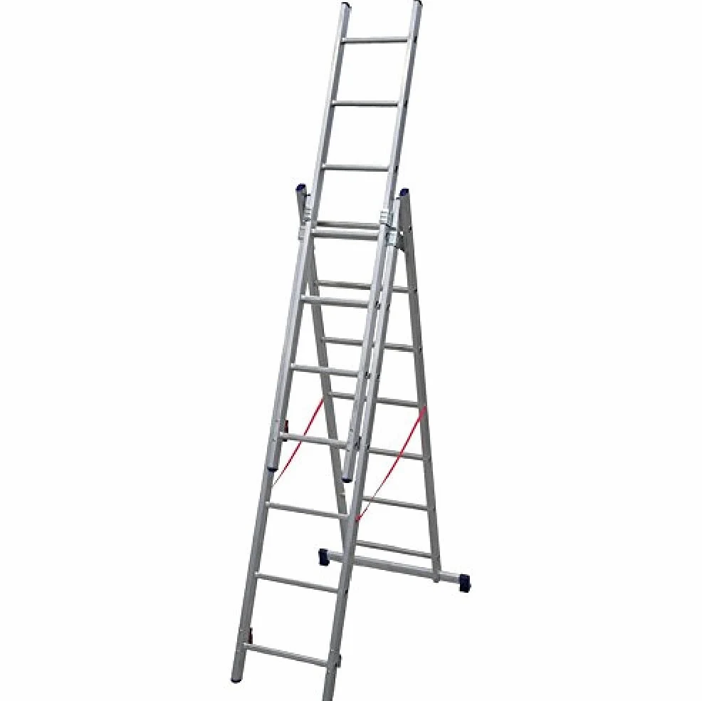 SCALA A SFILO FACAL 3 rampe 7+7 +7 SCALINI IN ALLUMINIO made in Italy