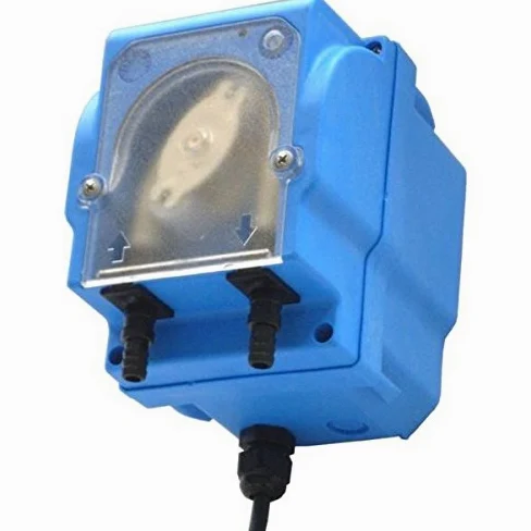Pompa dosatrice peristaltica con portata fissa per dosaggio liquidi modello MP2-B - 20 l/h 24 Vdc, tubo membrana santoprene