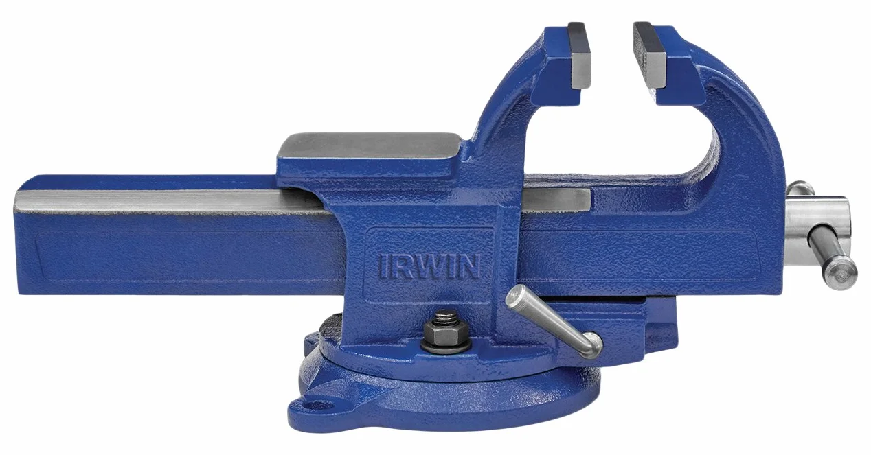 IRWIN 1978272 - Morsa a regolazione rapida, 100 mm, colore: Blu/Grigio