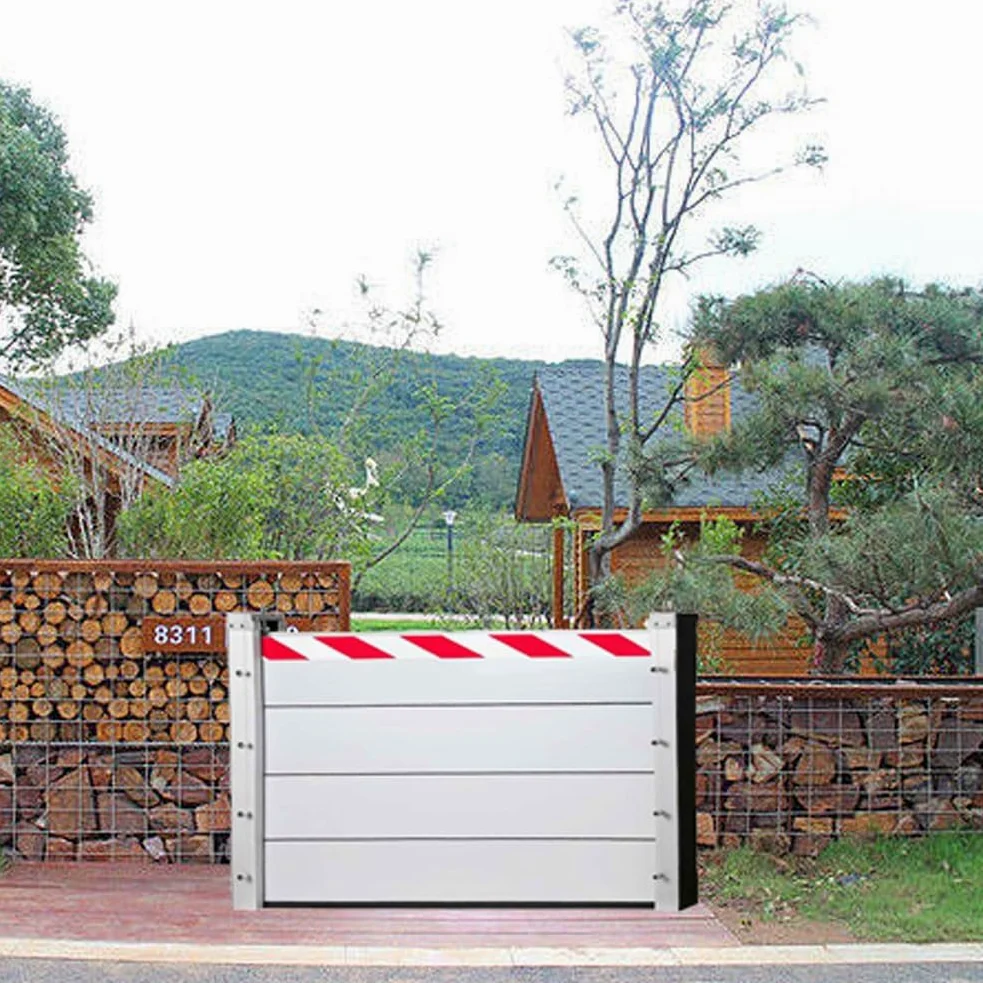 Paratia Antiallagamento per Porta L 118cm x H 40cm, Kit Soglia Barriera Antiallagamento per Porta Garage, Porta Della Barriera di Protezione Contro Le Inondazioni, per Cantina, Porta D'Ingresso