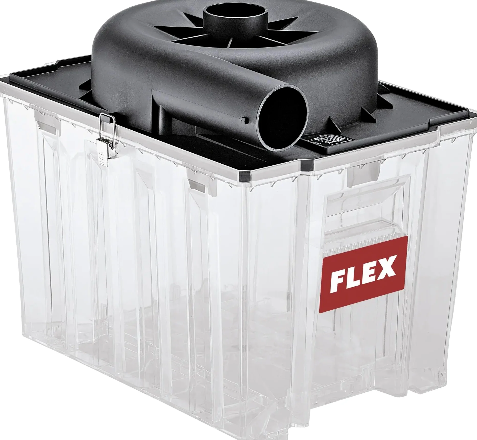 FLEX Separatore per aspirapolvere di sicurezza VCE VCE-PS 25 Cyclone – con tubo flessibile e sacchetto di smaltimento (dimensioni 430 × 330 × 380 mm, peso 4,1 kg, volume 25 L) 533294
