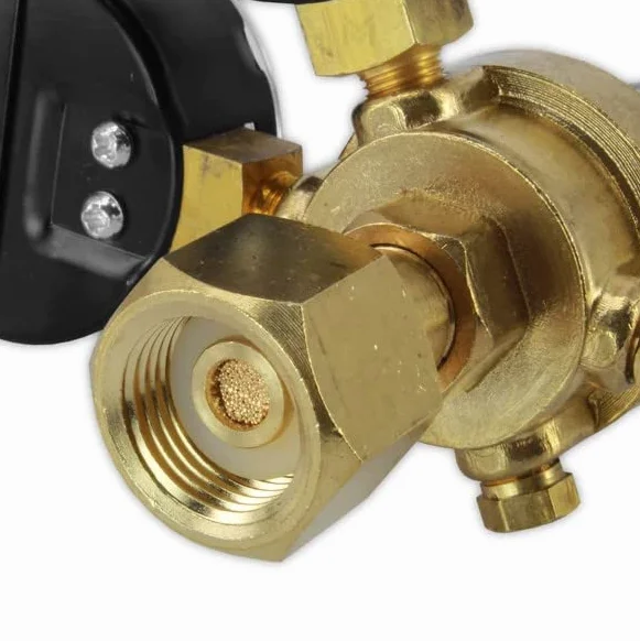 Bombola gas argon CO2 piena 8L 1,5m3 con regolatore Exakt Vogelmann, Bombola del gas per saldatura, Regolatore di saldatura a gas