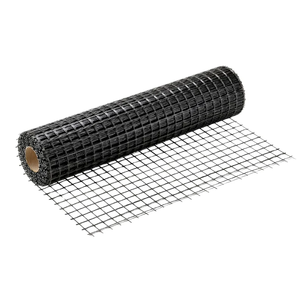 FORTUNATO Rete in Fibra di Vetro per Rinforzo Massetti e Intonaci, 40x40mm, 160g/m², 1 Rotolo da 1x50m, Trattamento Antialcalino, per Pavimenti e Pareti