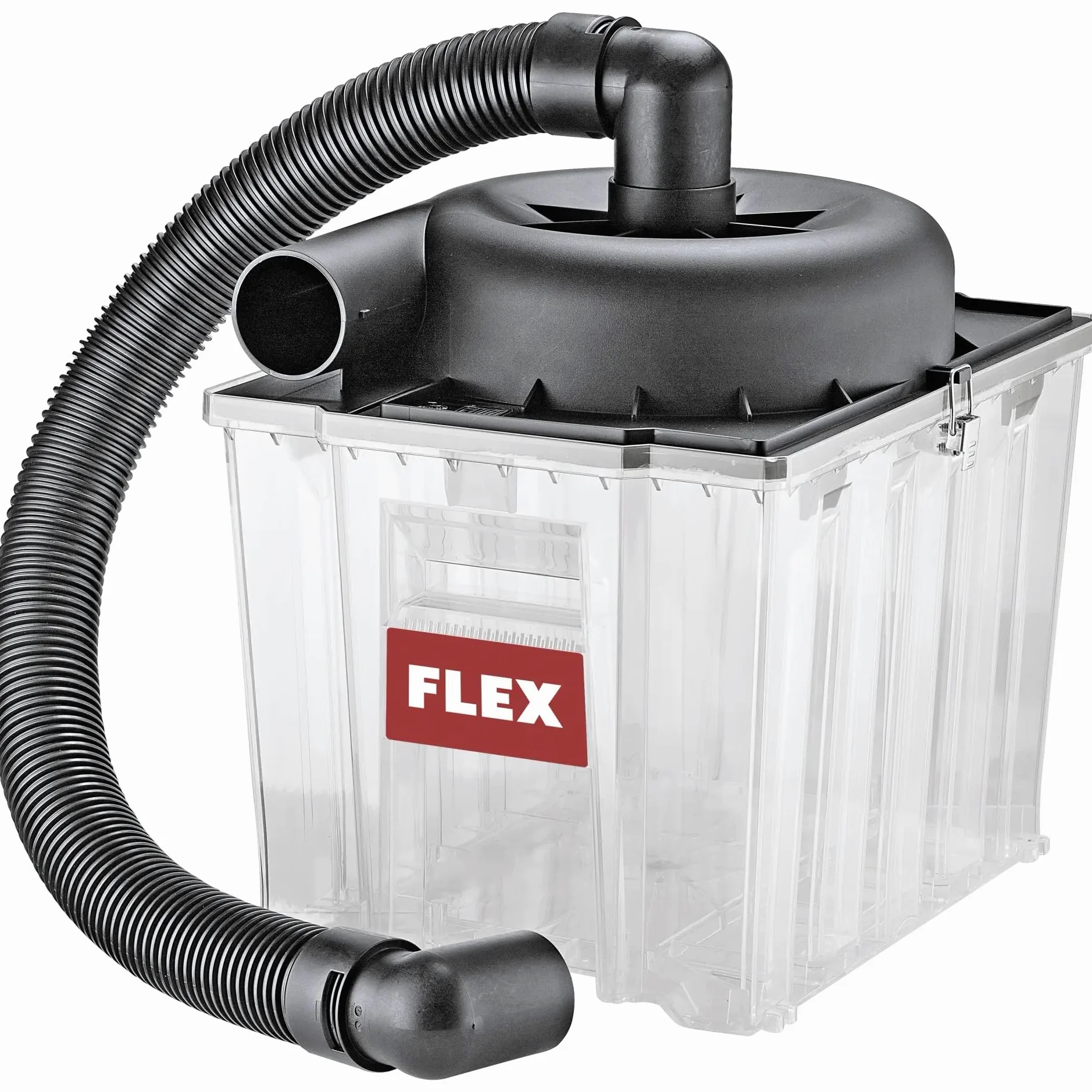 FLEX Separatore per aspirapolvere di sicurezza VCE VCE-PS 25 Cyclone – con tubo flessibile e sacchetto di smaltimento (dimensioni 430 × 330 × 380 mm, peso 4,1 kg, volume 25 L) 533294