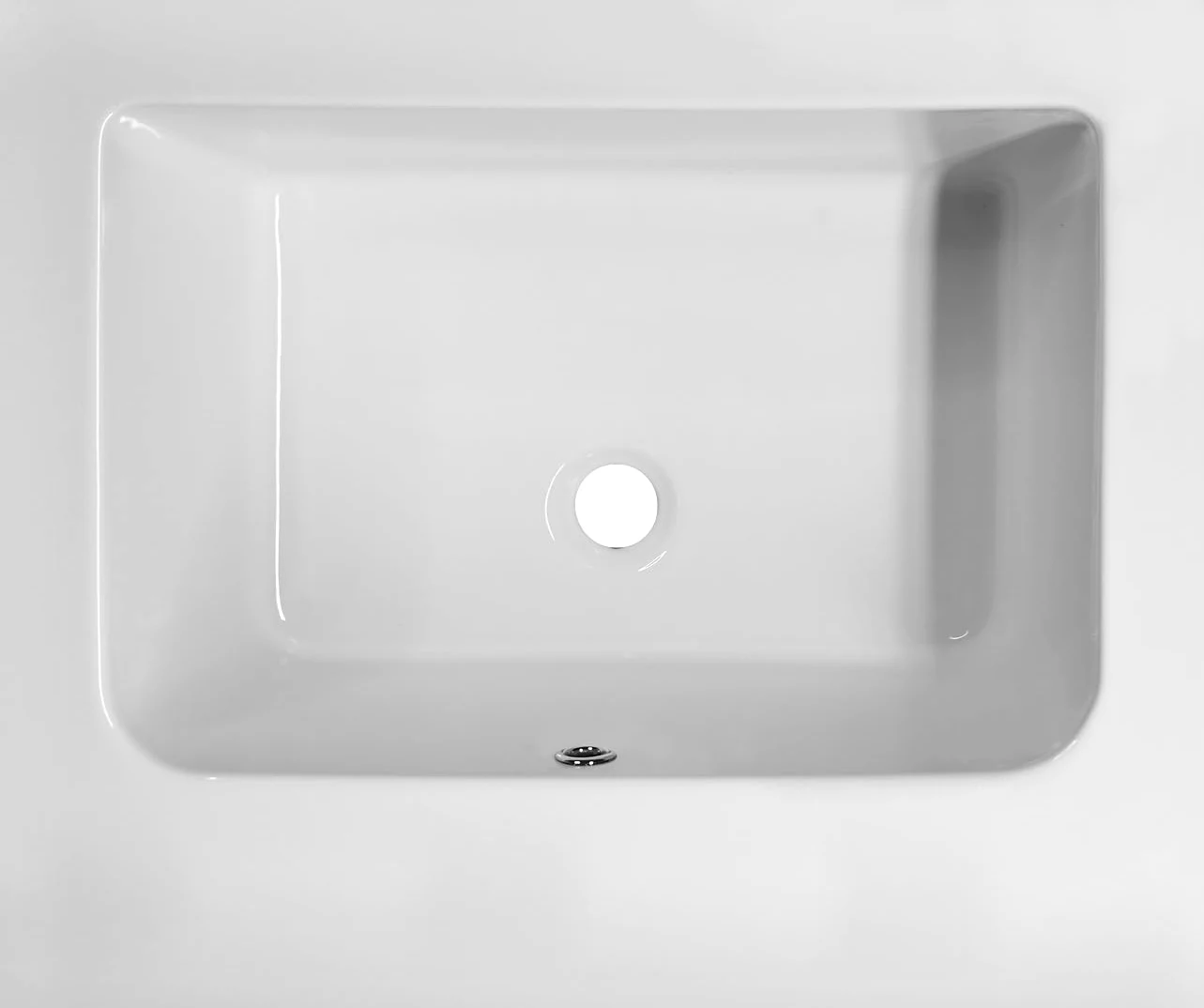 LAVABO LAVATOIO PILOZZO CERAMICA 60 x 51 YORK PROFONDO 25 CM TUTTA VASCA PER TOP O MOBILE DA INCASSO O INSTALLAZIONE CON STAFFE ANCHE IN ESTERNO IDEALE PER MOBILE DI DESIGN