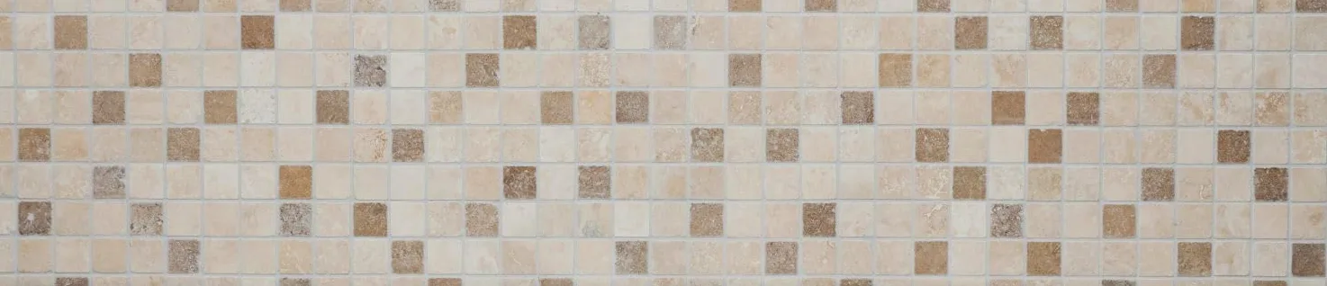 Antico mosaico in pietra naturale rustico beige marrone marrone chiaro Noche travertino per pavimento, parete, bagno, wc, doccia, paraschizzi cucina