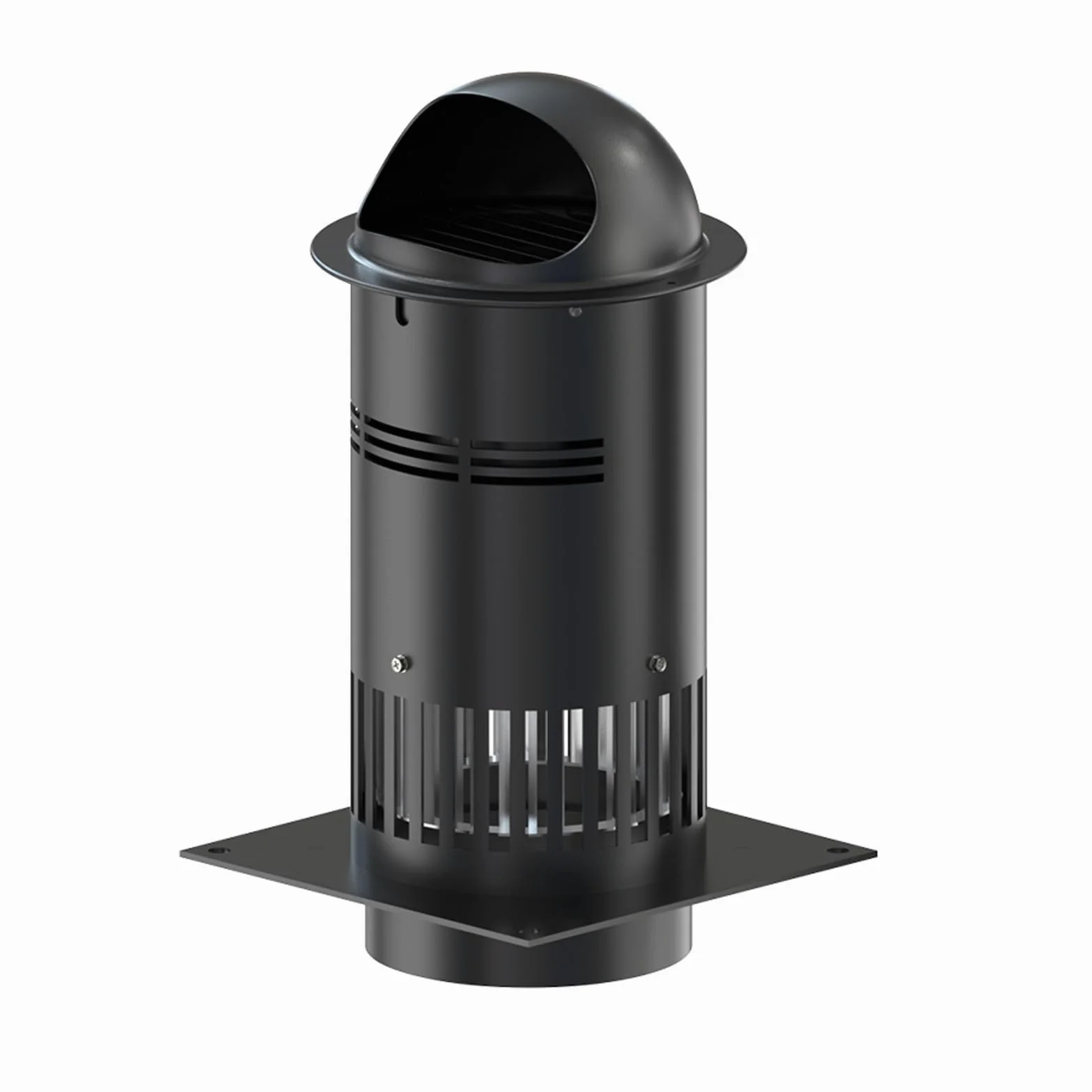 Coperchio Comignolo, Aspiratore per Camino per Canna Fumaria Tonda Professionale da Tetto Aspirafumo Elettrico Tiracamino Tirafumo Comignolo, Camino Base Circolare(149mm/5.9in)