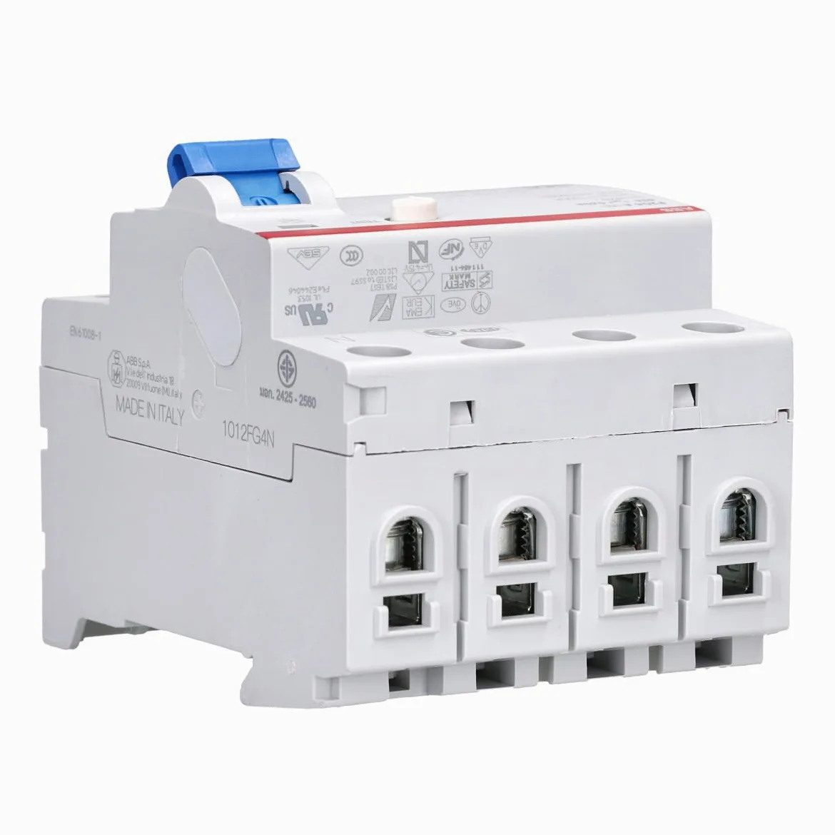FIG F204A-63 / 0,03 Tipo a 4 poli Tipo A BREAKER FINE, 230 V, 63A