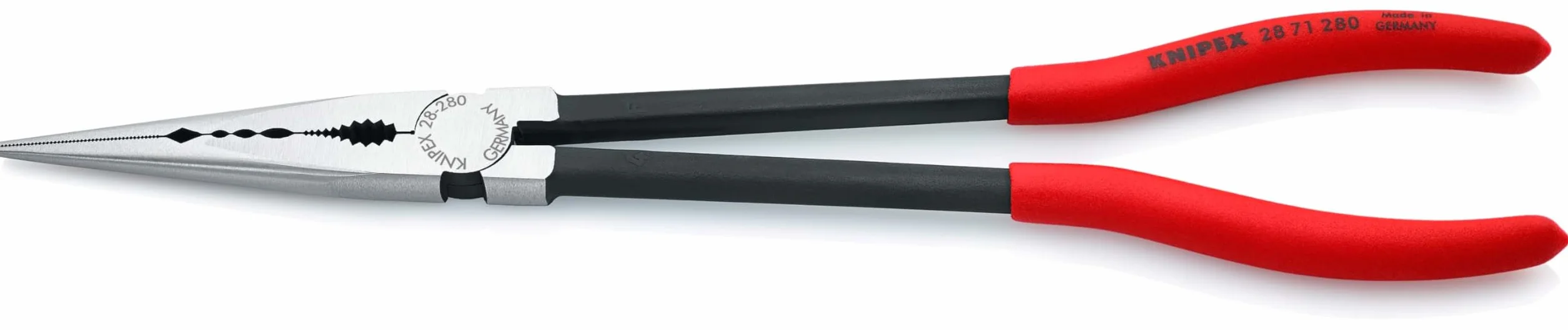 KNIPEX Pinza per meccanica con profili trasversali rivestiti in resina sintetica 280 mm, 28 71 280