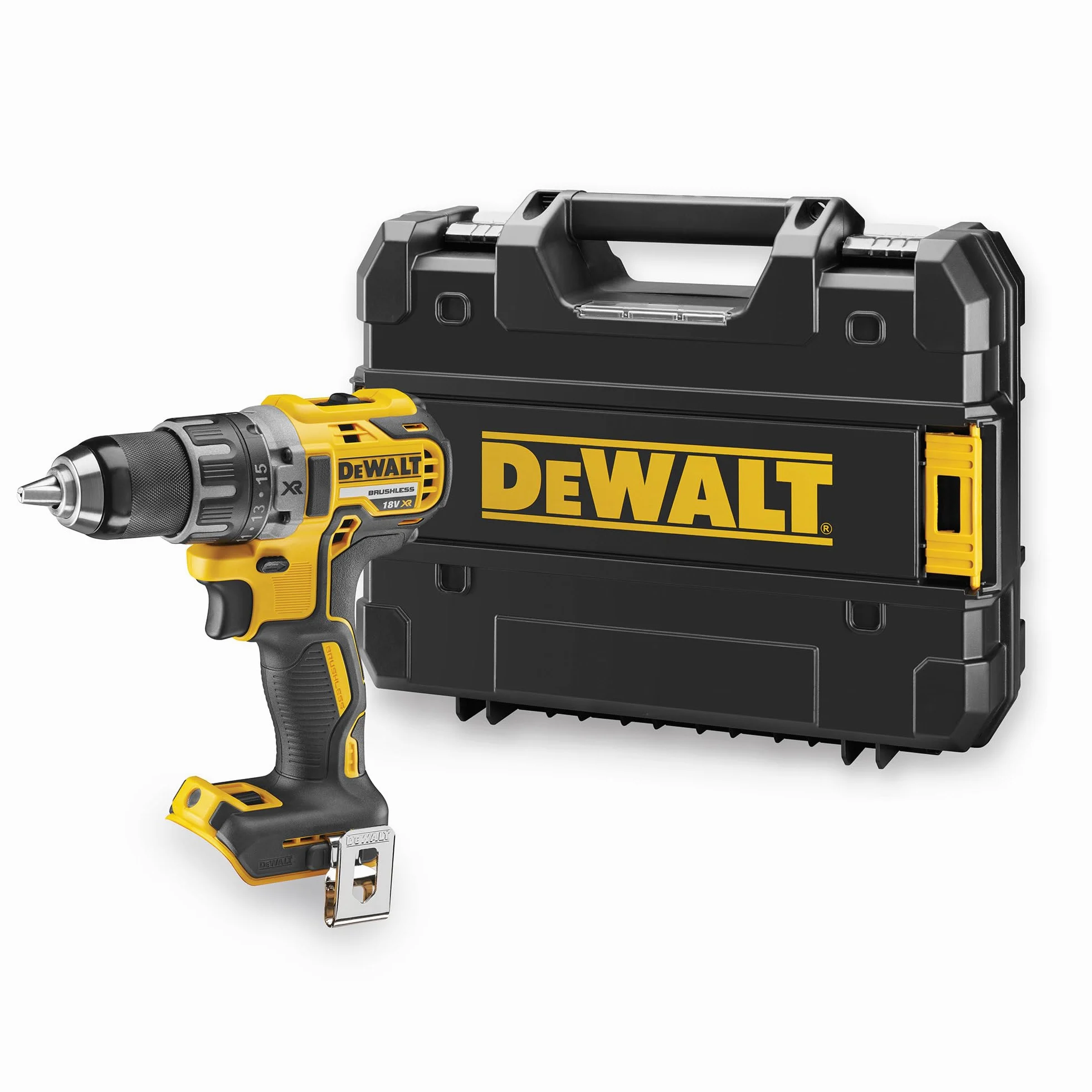 DEWALT Trapano Avvitatore Senza Spazzole 18V XR - Solo Utensile, DCD791NT-XJ