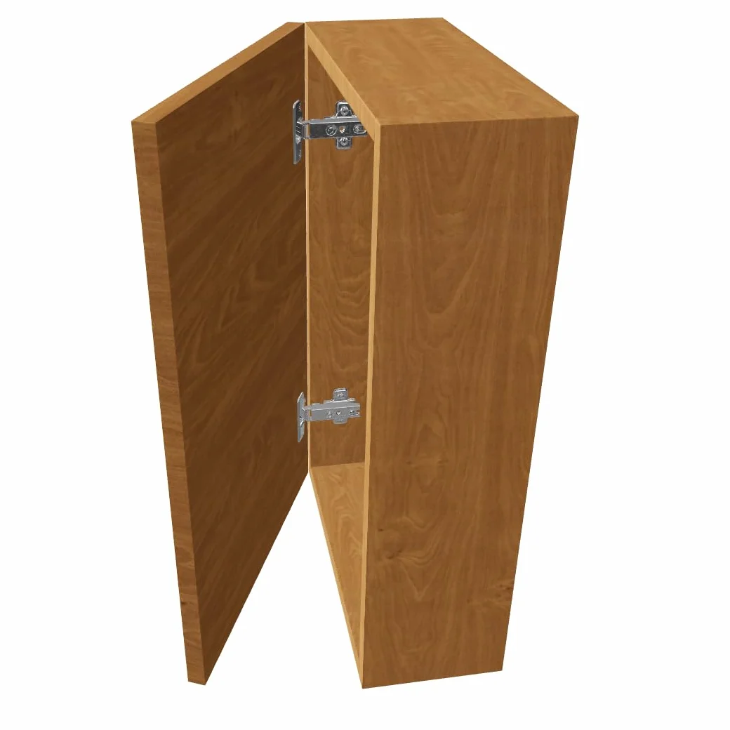 Copertura per quadro elettrico, scatola elettrica, copertura per contatore elettrico, scatola di rivestimento per quadro elettrico (Grande, Legno + Serratura (2 chiavi))