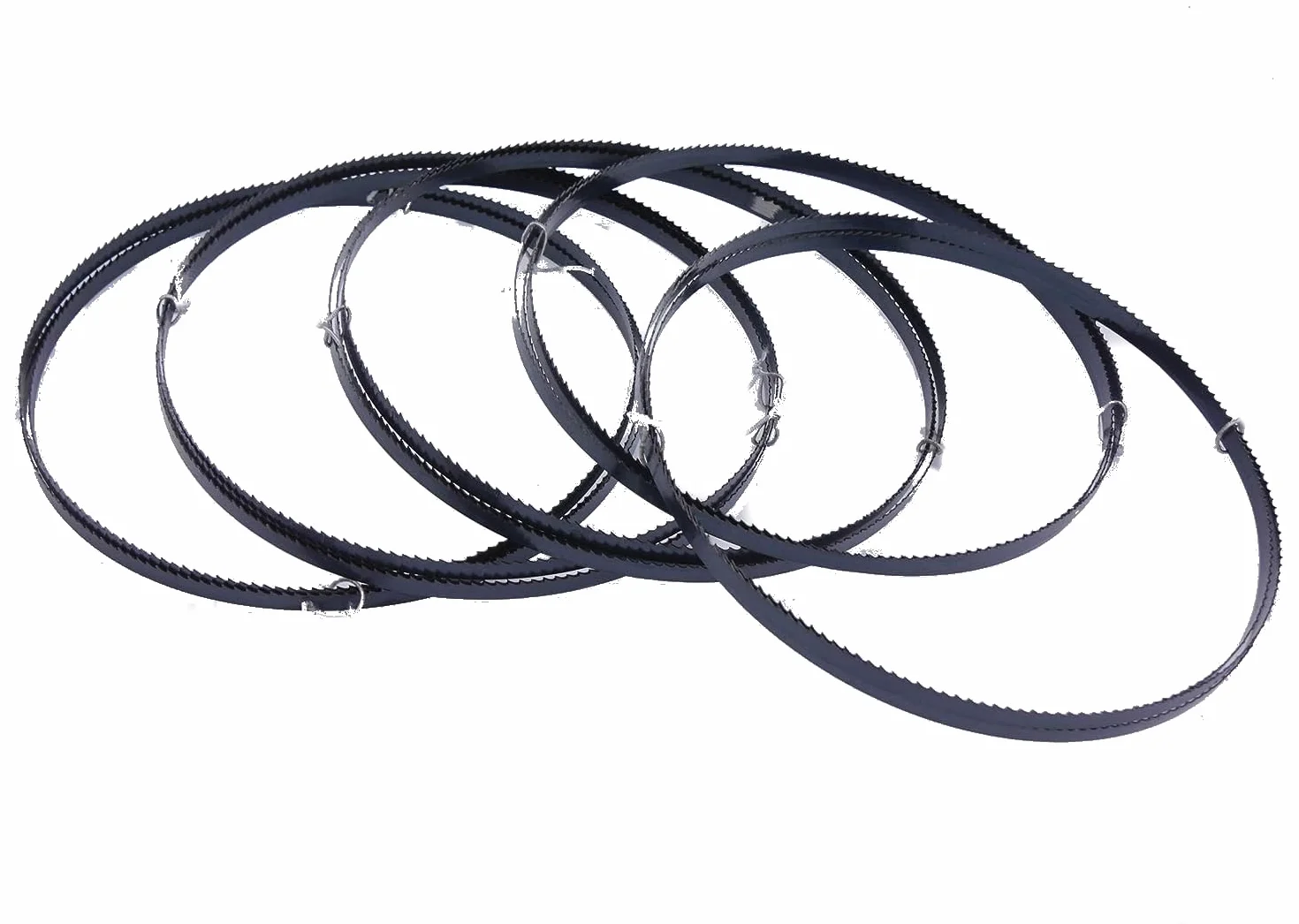 SMI Set di 5 lame per sega a nastro per legno - 1400 x 6 x 0,65 mm, 6 ZpZ Atika Westfalia CMI Einhell TC-SB 200/1 Einhell BM 200