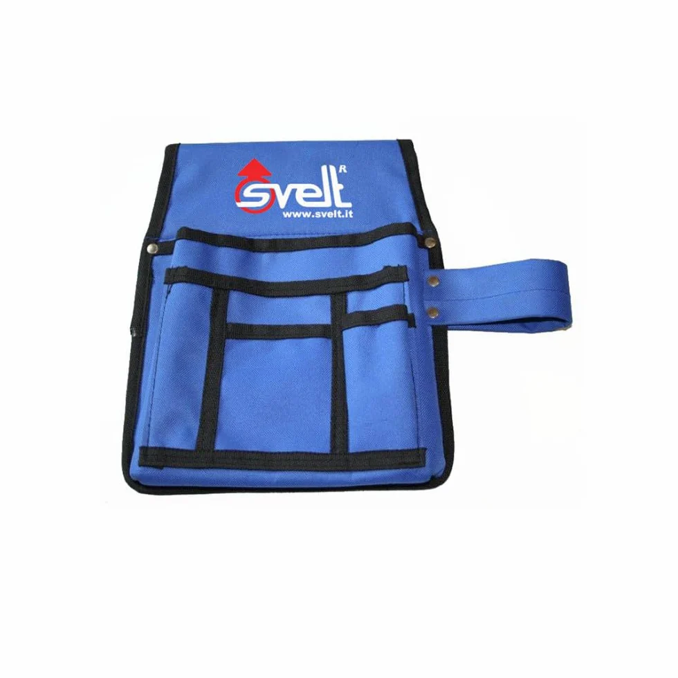 Svelt Scala Professionale a Castello Trasportabile con Piattaforma Antiscivolo e Protezione 360°, Allargatori Richiudibili, Stabilizzatori Telescopici, Rotelle di Trasporto, Certificata (7 Gradini)