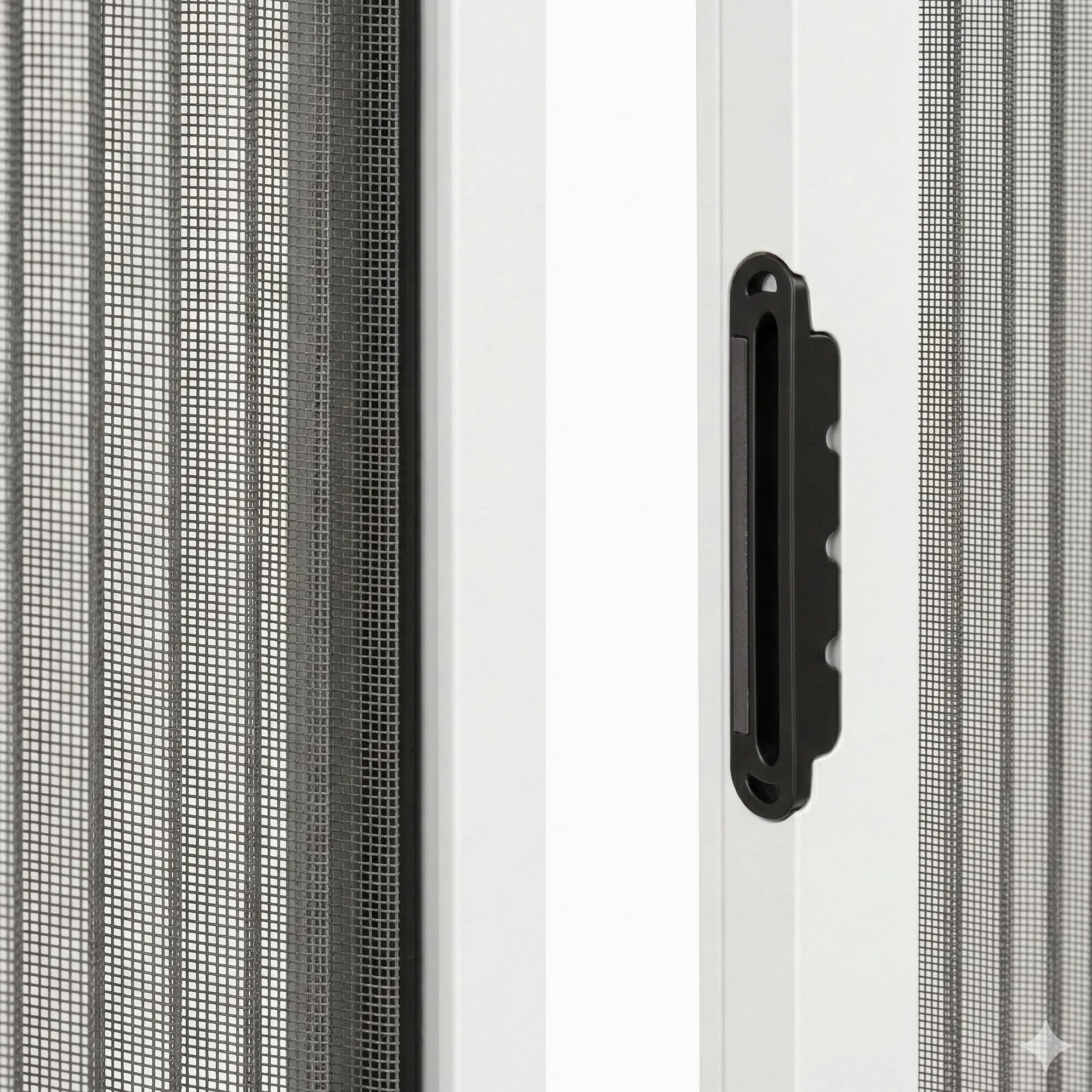 Zanzariera Plissettata Porta Finestra 120x240 cm diversi colori (Bianco)