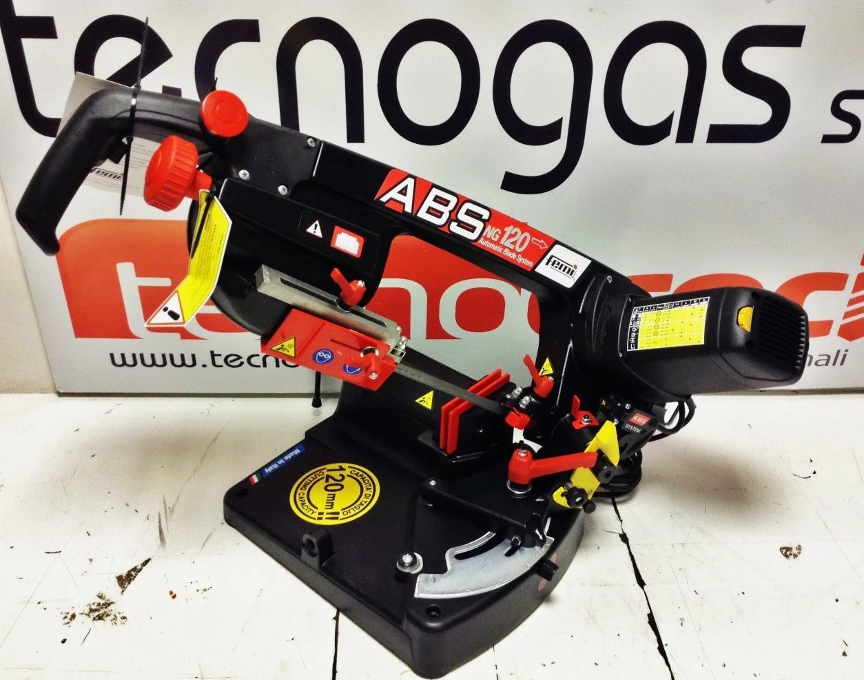 FEMI Segatrice A Nastro Per Metallo 1300W Elettronica Femi Abs Ng120