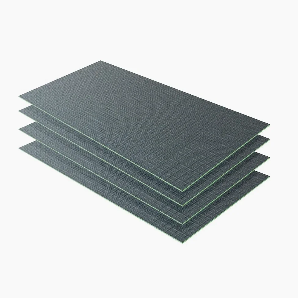 Pannello di Costruzione da Piastrellare in Estruso Polistrirene Rigido XPS Isolamento della Casa e del Bagno 1250x600X6 mm (4 pezzi/set)