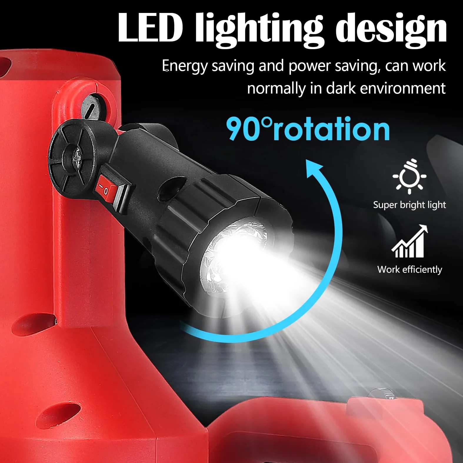 Levigatrice Per Intonaco, 2 In 1 Betoniera 1680W Levigatrice Elettrica con Asta Telescopica Per Muri 6 Velocità Mola Ø380 mm Illuminazione LED Malta Cementizia Per Calcestruzzo Frattazzo Intonacatrice