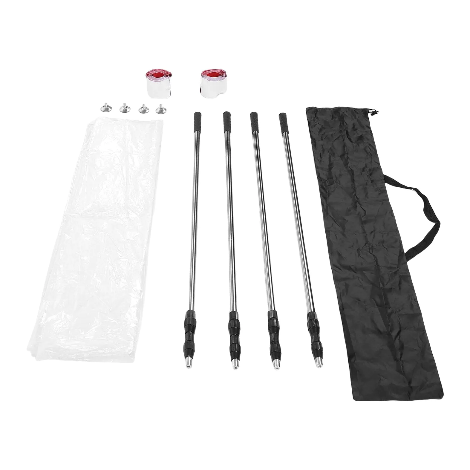 Generic Asta Estensibile Portatile con Copertura Antipolvere per Cabina di Verniciatura per il Controllo Completo della Polvere Durante i Progetti di Ristrutturazione