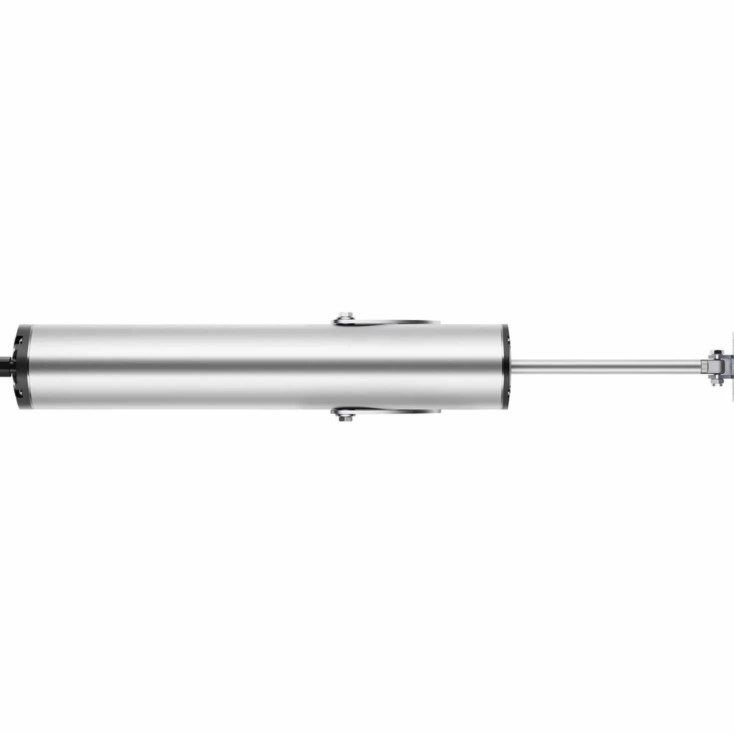 COMUNELLO Apriscatole con mandrino Fast 50 230 V, hub 300 mm, alluminio grigio