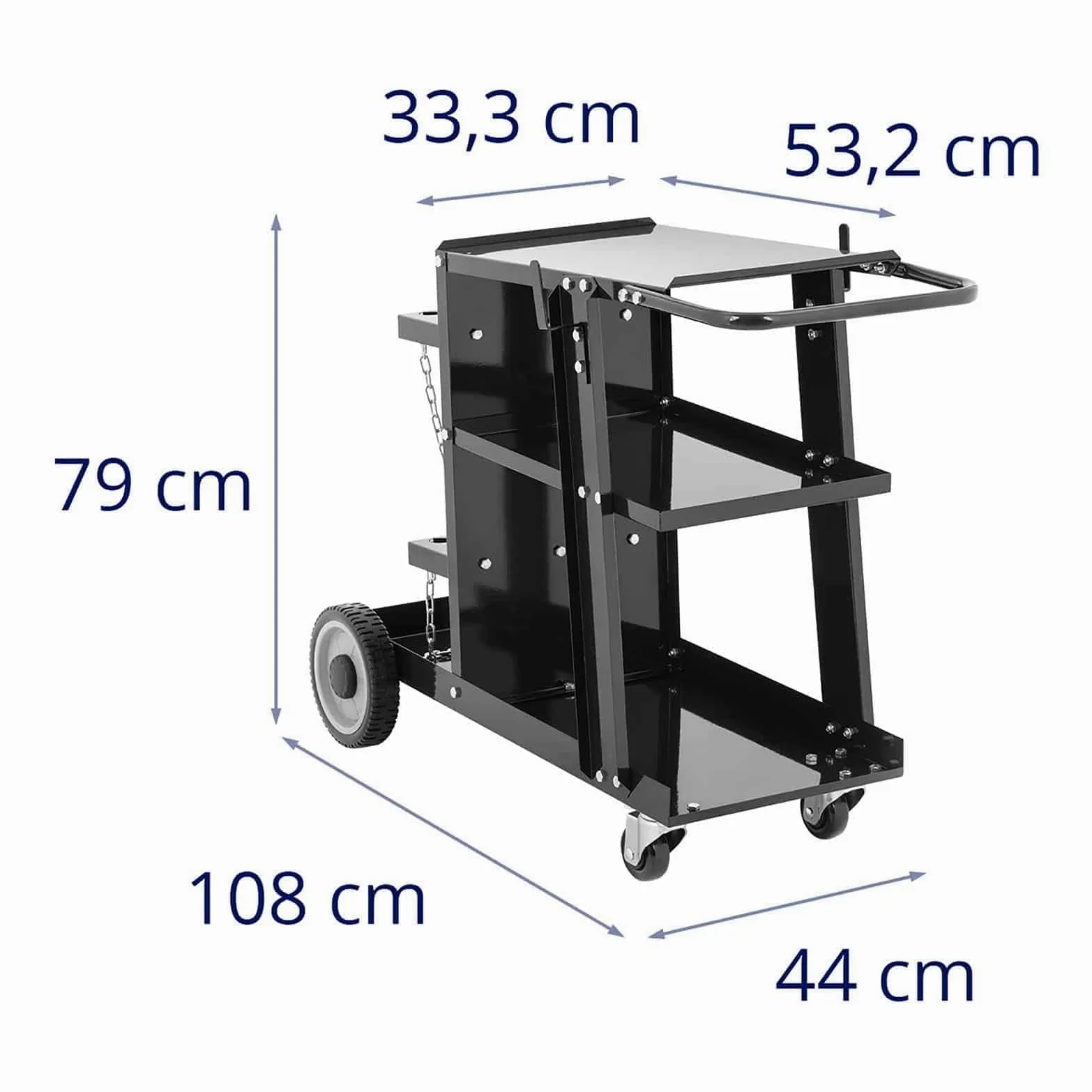 Stamos germany - S-WECA-1 - Carrello per saldatrice - 75 cm