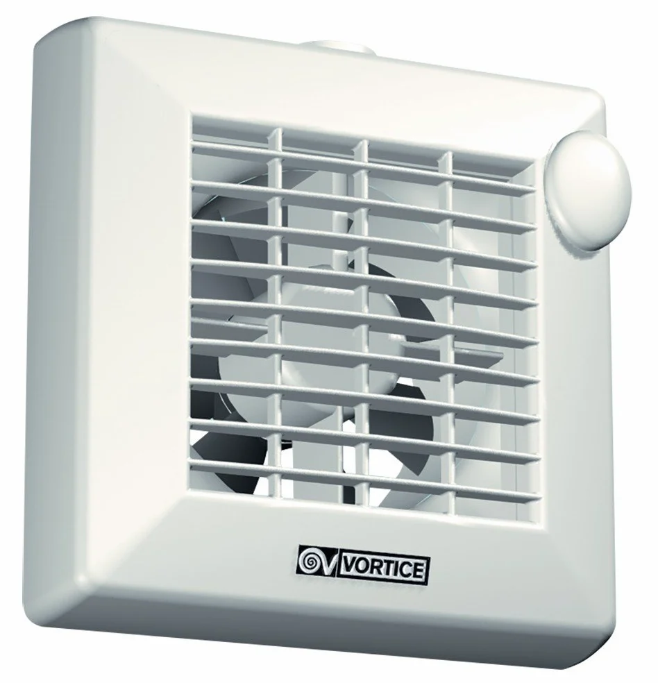 Vortice M 100/4" 11222 Aspiratori M100/4 A LL, 18 W, 37.5 Decibel, Plastica, Bianco (Weiß)