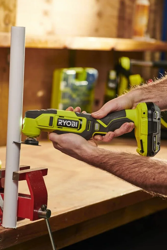 Ryobi RMT18-0 Utensile Multifunzione a Batteria 18V ONE+, Taglia, Leviga, Rifinisci, con Velocità Variabile