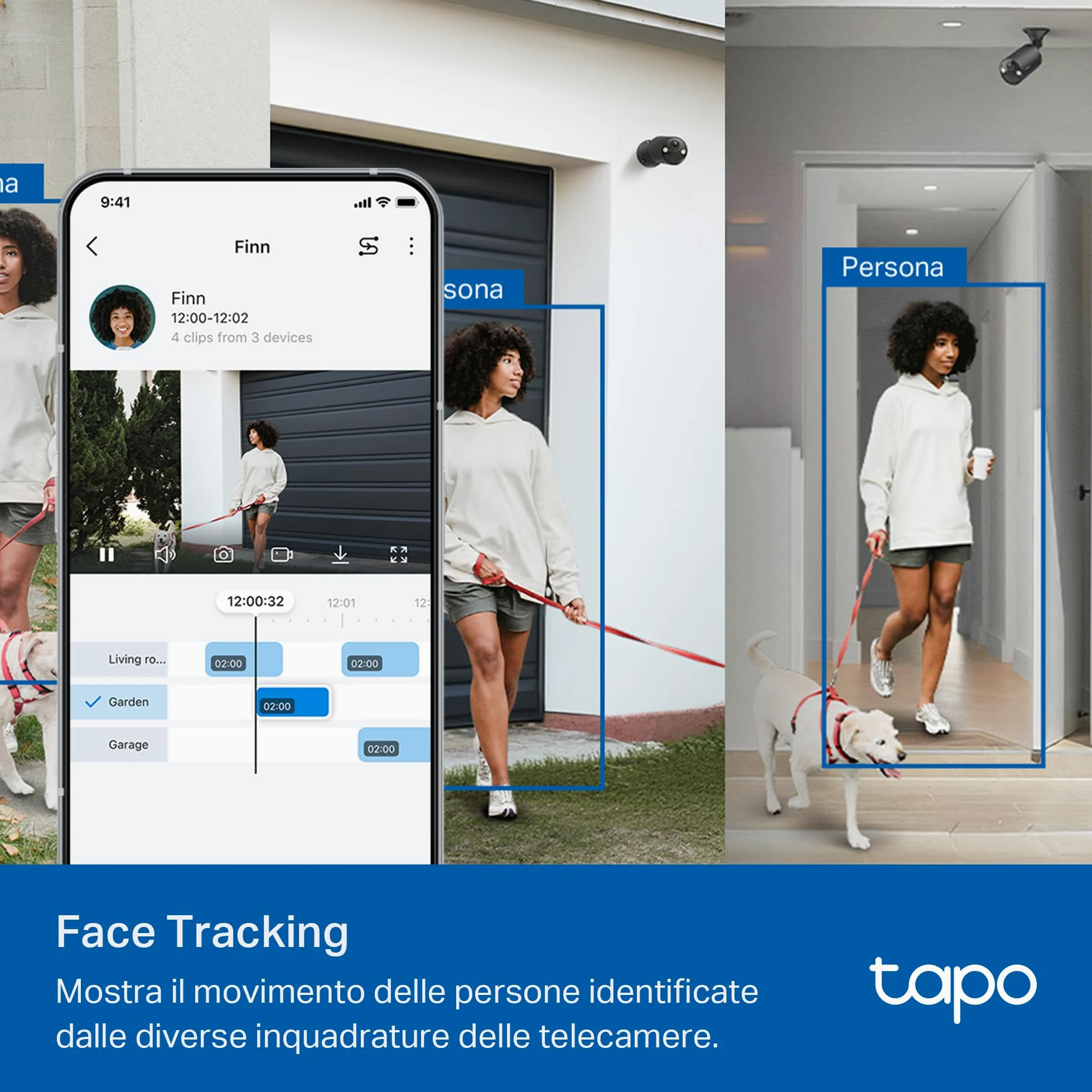Tapo H500 Smart HomeBase, Connetti 16 Telecamere e 64 Sensori, Archiviazione Locale 16GB Integrato+16TB Espandibile HDD/SSD, Senza Canone Mensile, Rilevamento AI Avanzato, Output HDMI