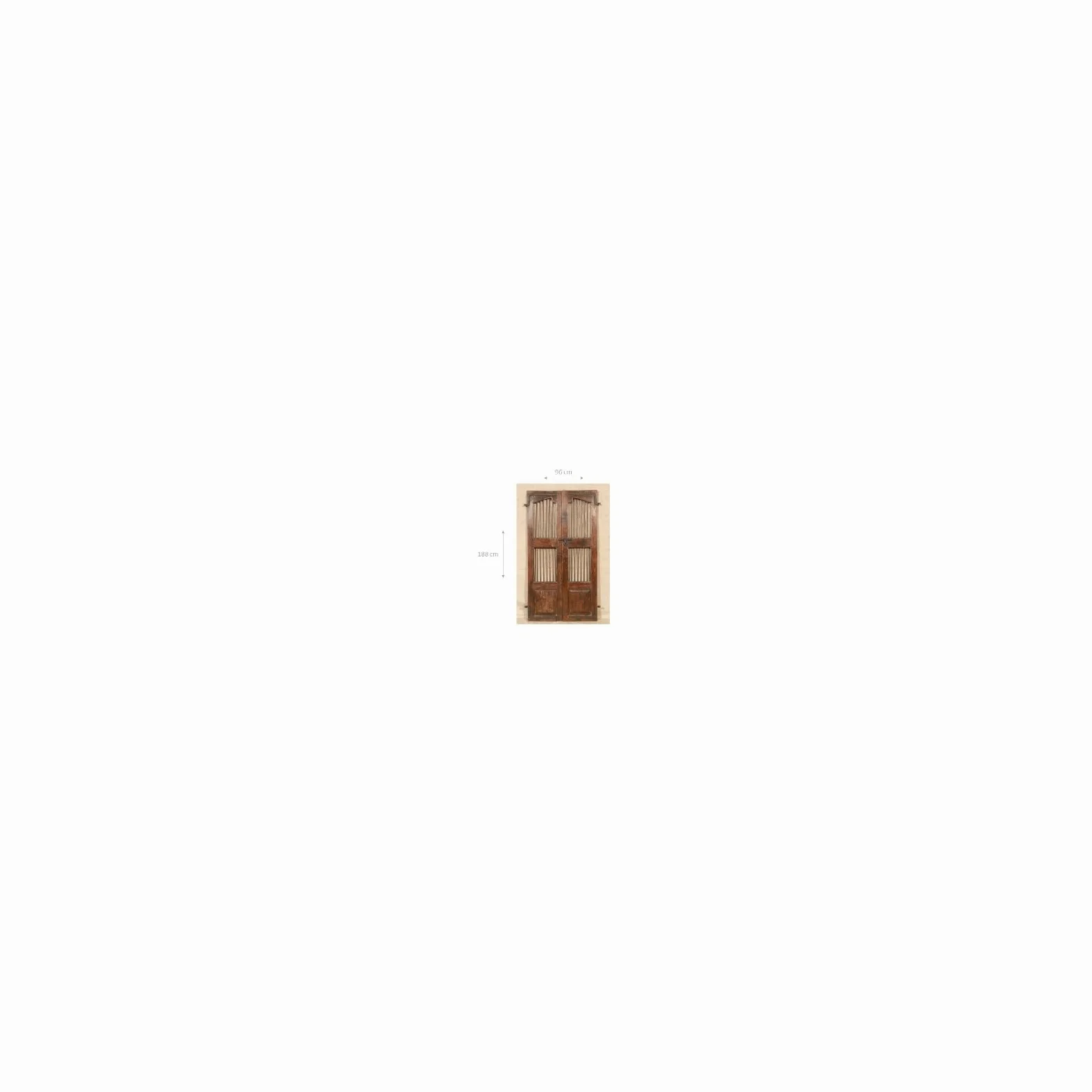 Biscottini Porta interna 99x7x189 cm - Porta in legno - Porte da interno ed esterno - Arredo casa
