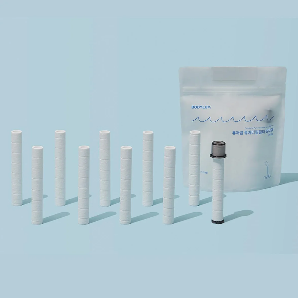 BODYLUV Pure Filter - Cartuccia di ricambio per soffione doccia (10 EA, 10 pezzi)