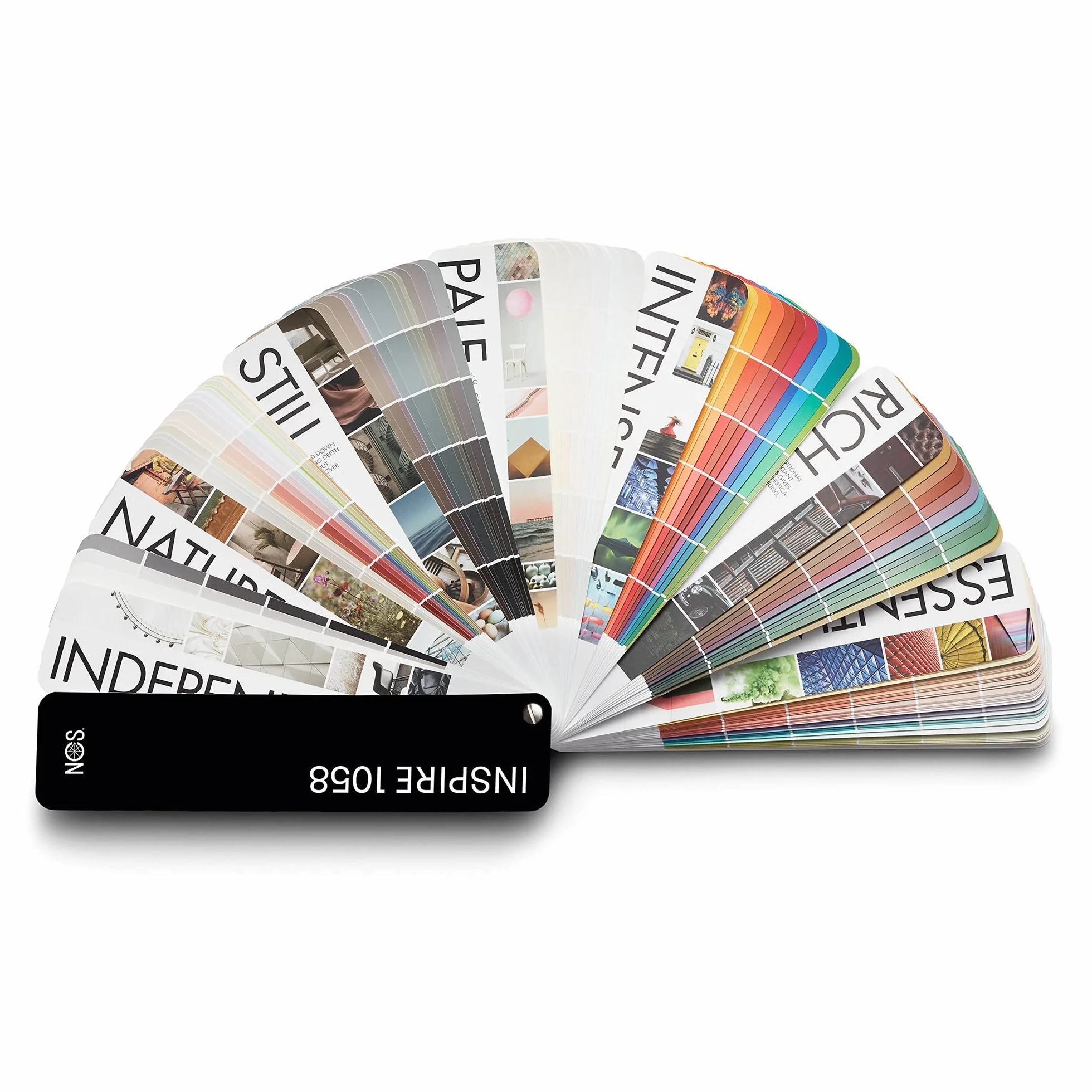 NCS Inspire 1058 - Tabella colori professionale per la decorazione di interni, design esterno e industria dei rivestimenti per identificare i colori