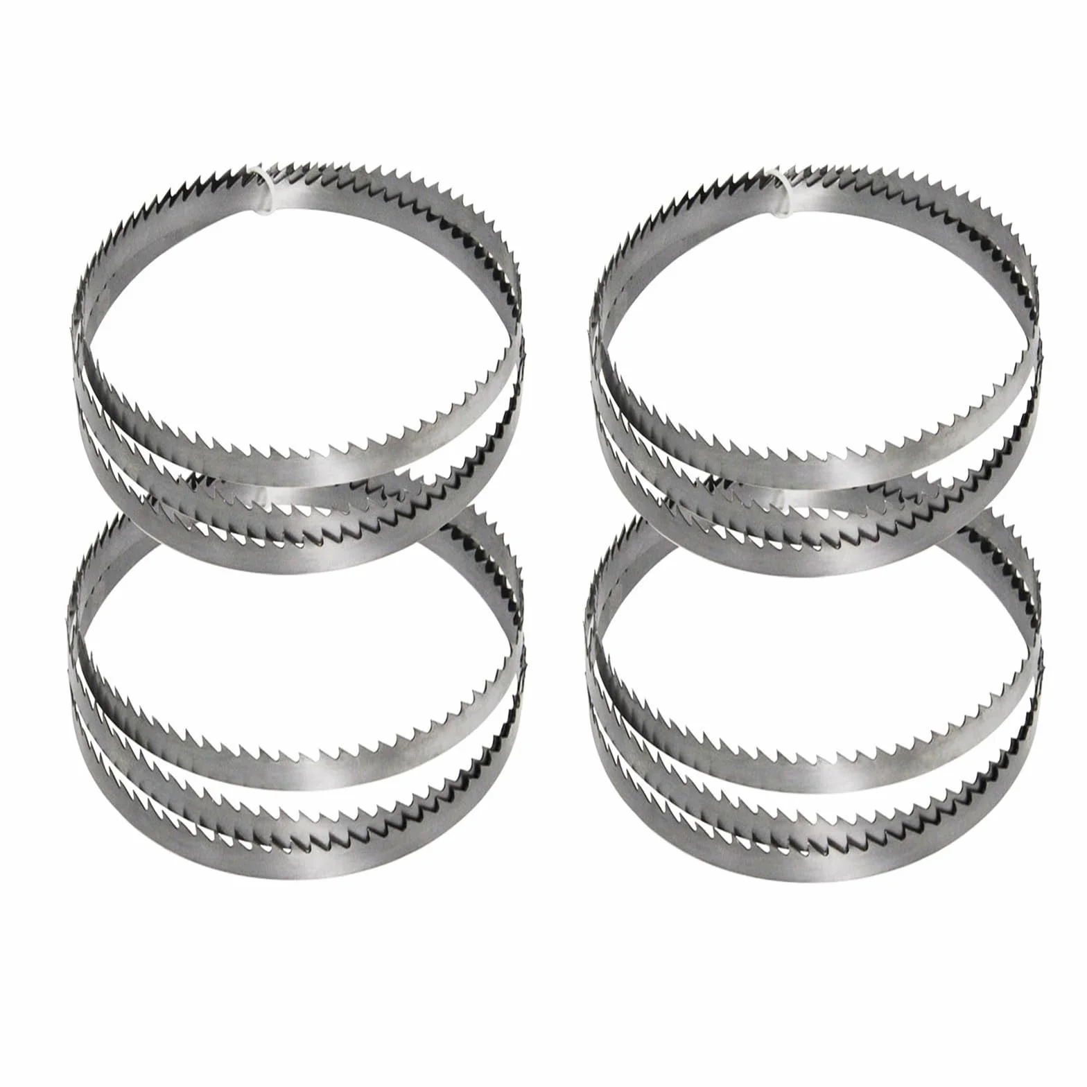 Set di 4 Lame per Sega a Nastro 1790 x 6 x 0,35 mm 6 dpp per Legno Plastica, Adatto per HBS 251 / HBS261
