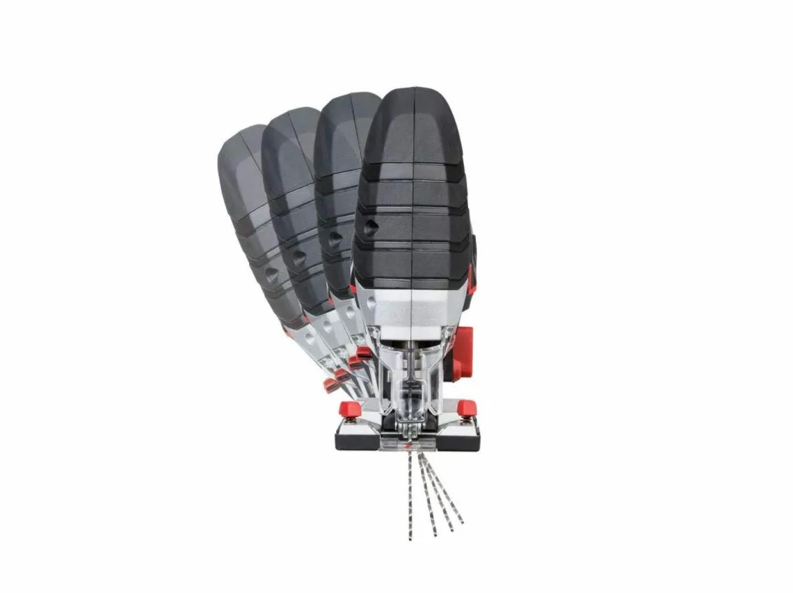 AONELAS Parkside PSSPA 20-Li - Sega a batteria con movimento a pendolo, profondità di taglio 135 mm, 7 velocità, 5 angoli di taglio, 20% più lunga durata del motore