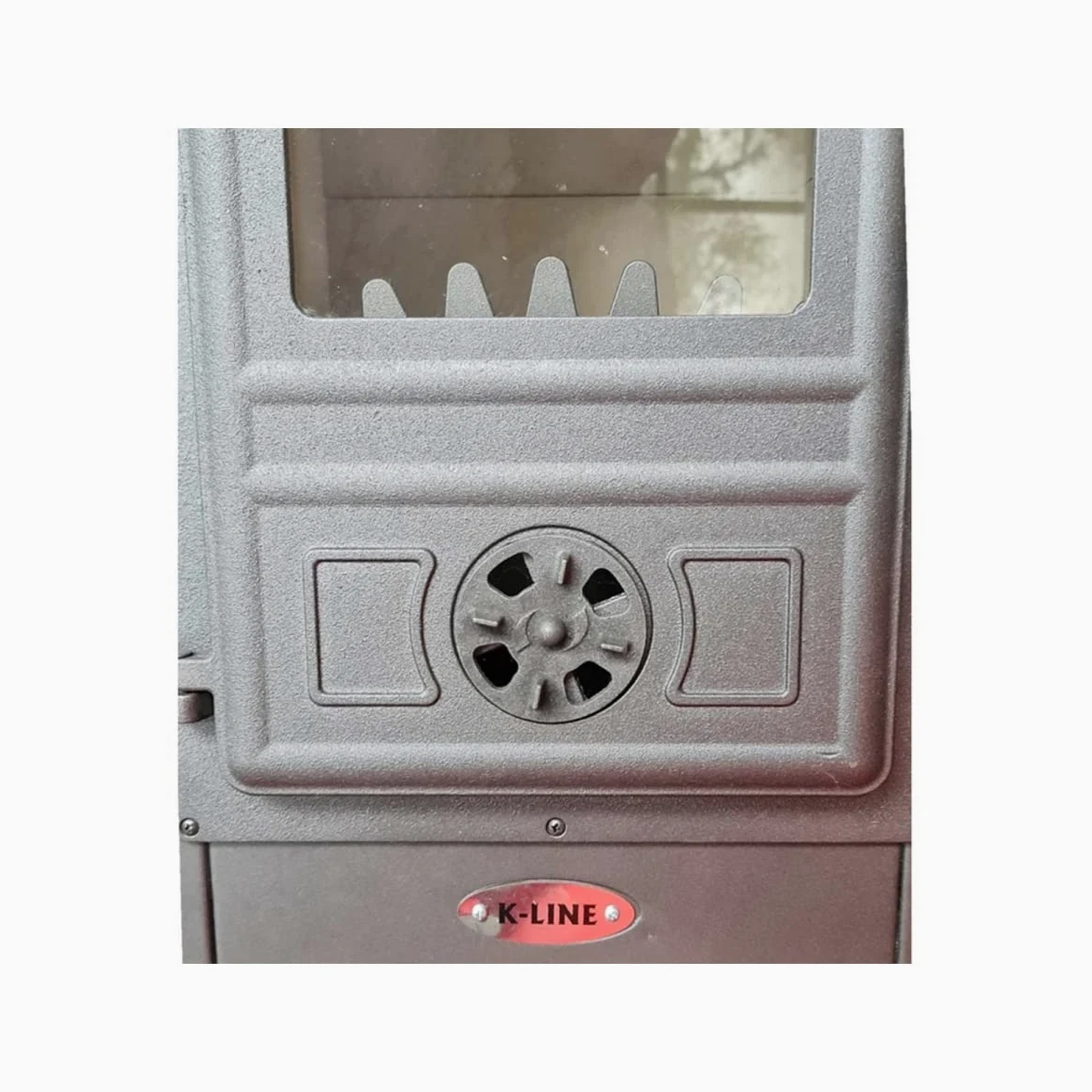 STUFA KARMA BEIGE POTENZA 7KW VOLUME RISCALDABILE 140MC.