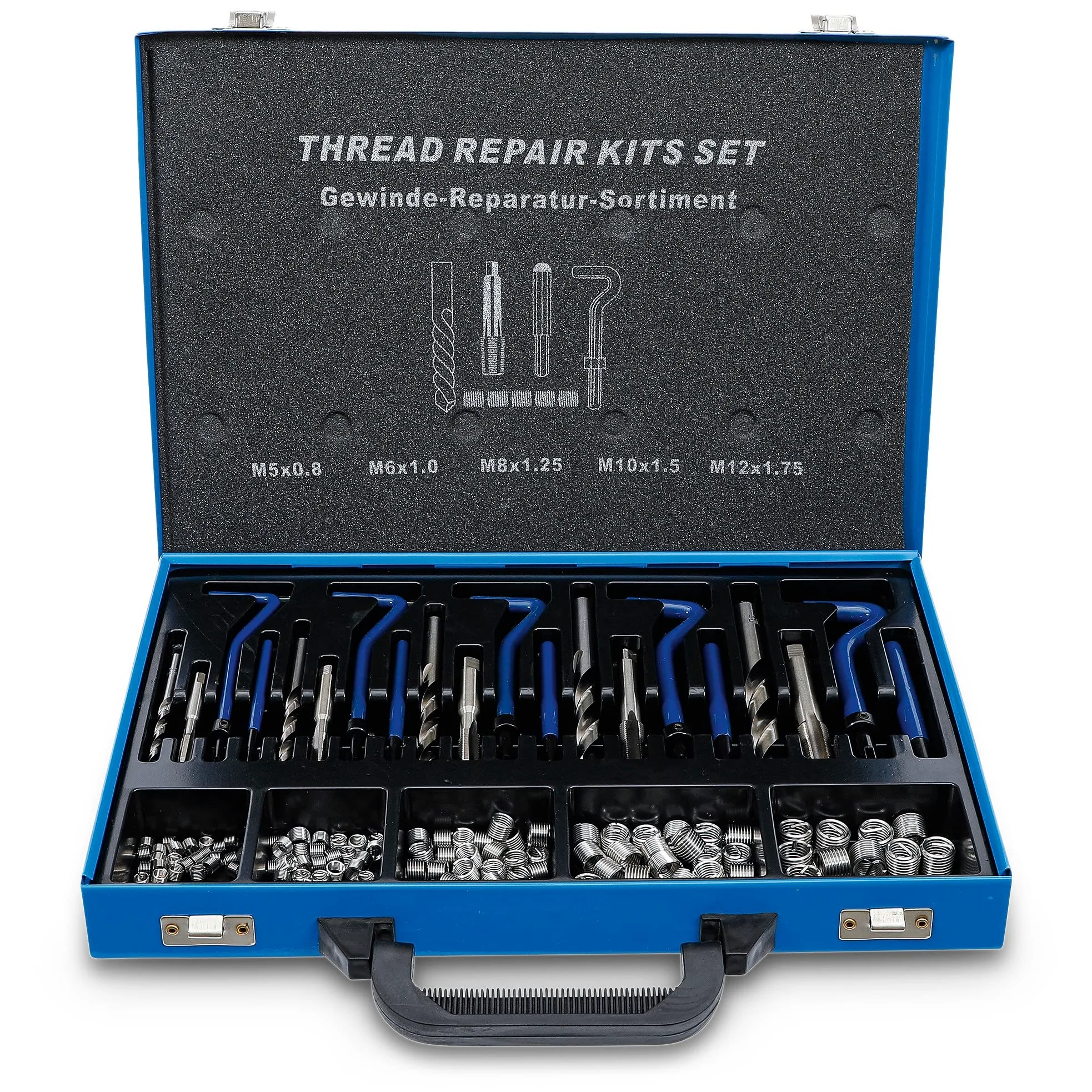 BGS 1950 | Kit di riparazione per filetti | M5 - M12 | 130 pz.